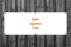 Dein eigenes Foto als Outdoor-Poster