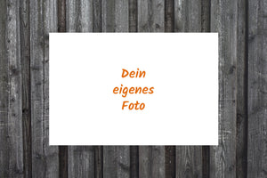 Dein eigenes Foto als Outdoor-Poster