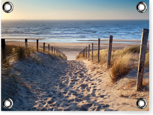 Der Weg zum Strand - PVC-Poster