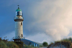 Leuchtturm Warnemünde - Acrylglasbild